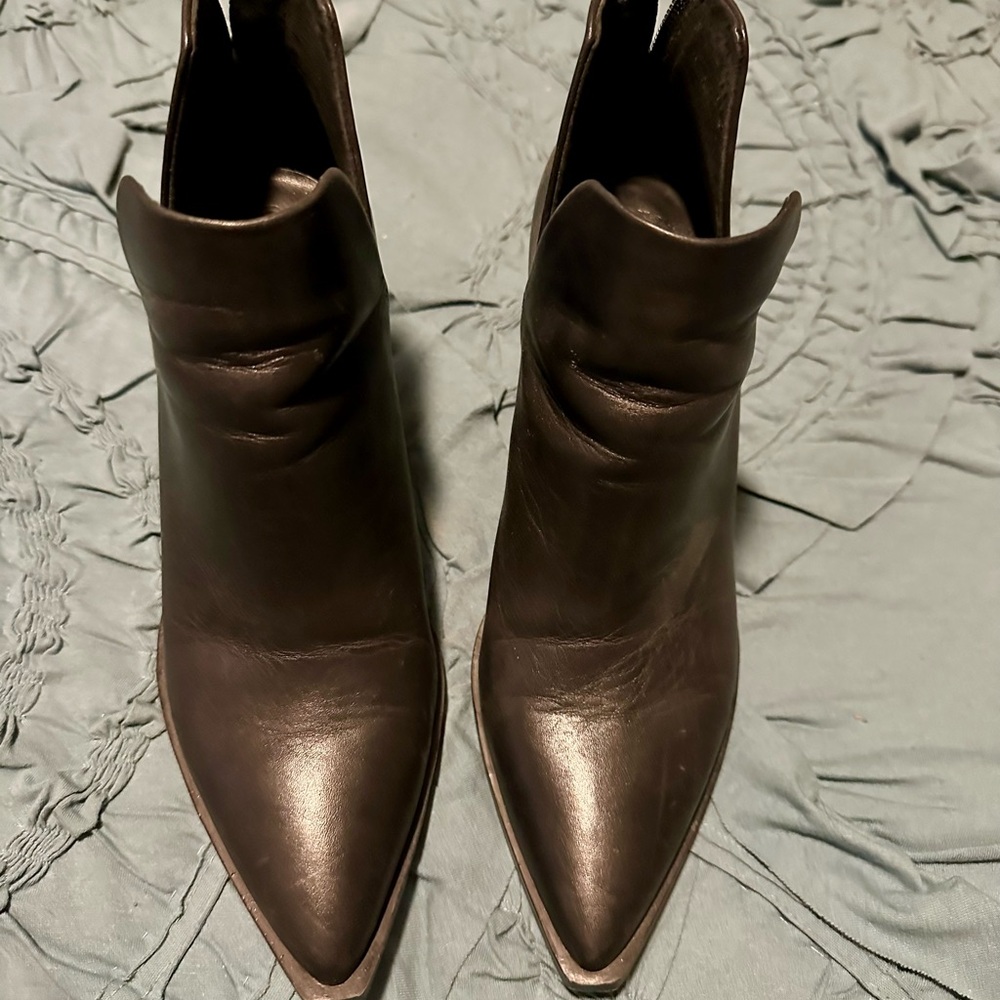 Vince Camuto Black Ankle Booties Sleek Design